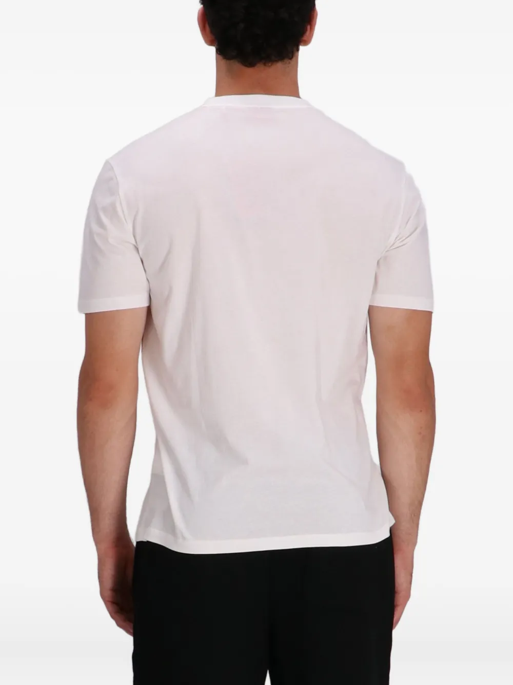 HUGO Katoenen T-shirt met print Wit