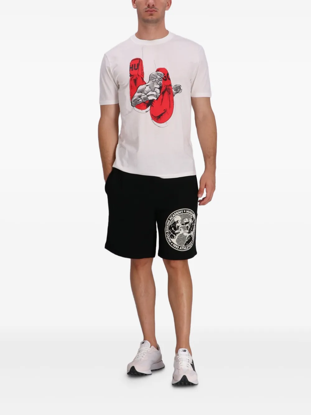 HUGO playera con estampado de boxeo | Playeras | Image 2