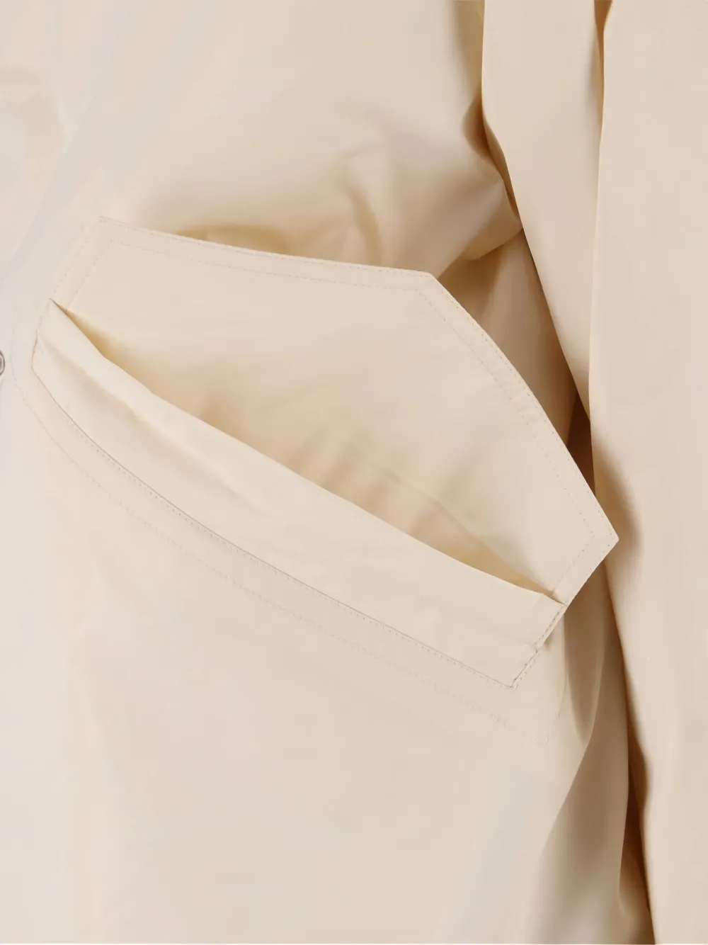 Jil Sander Parka met capuchon Beige