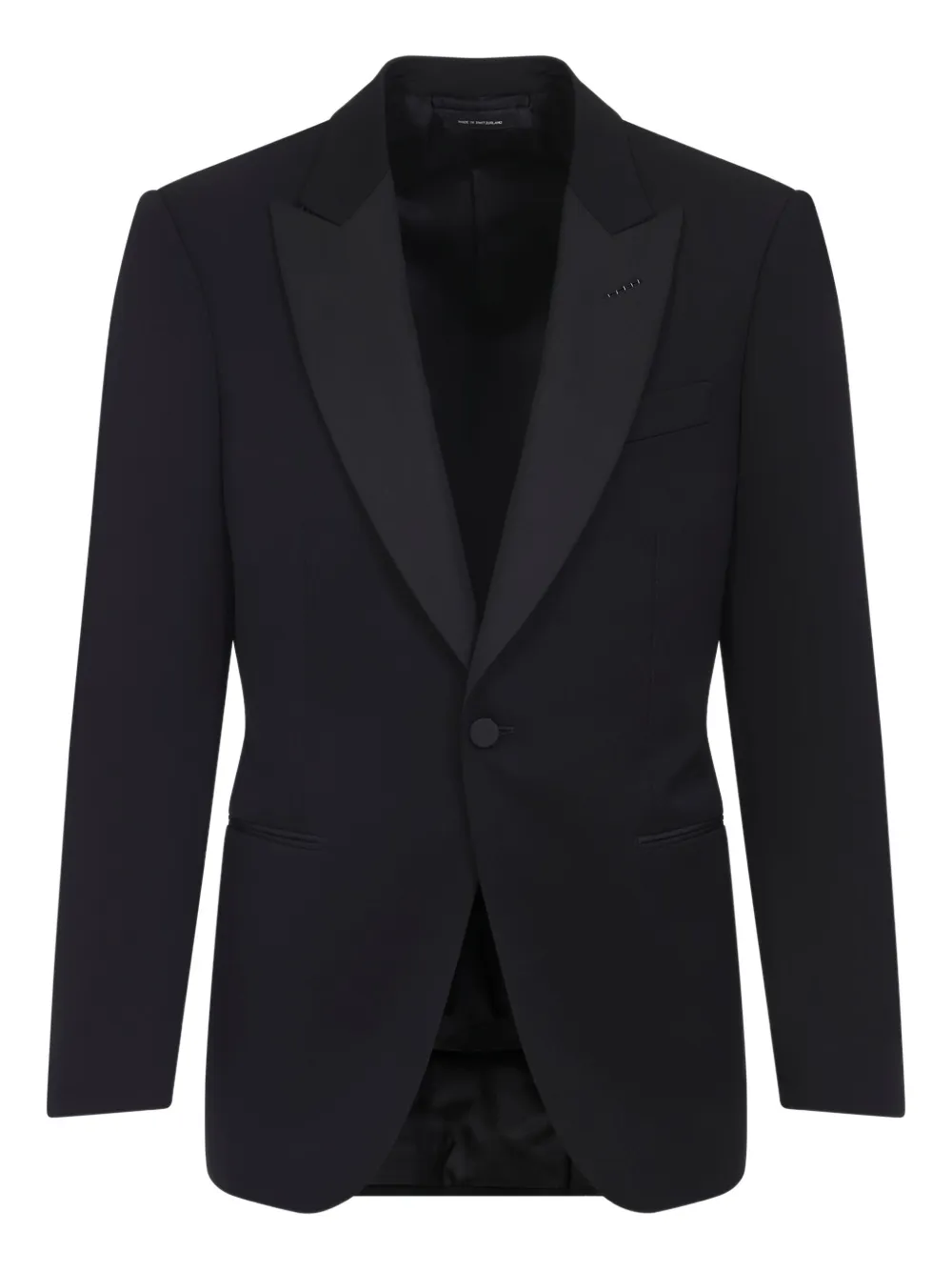 TOM FORD ショールラペル ジャケット - ブラック TOM FORD ショールラペル ジャケット - ブラック