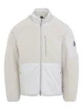 Moose Knuckles fleece-texture coat - White