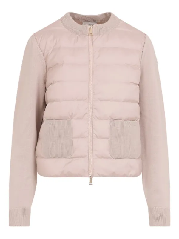 Moncler キルティング ジャケット | ピンク | FARFETCH JP
