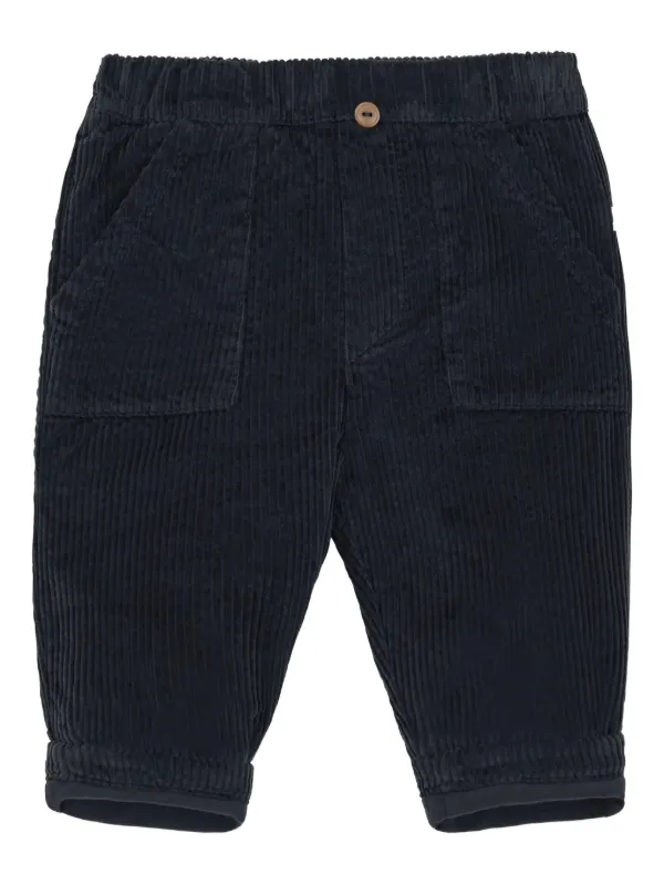 1+ In The Family コーデュロイ パンツ | ブルー | FARFETCH JP