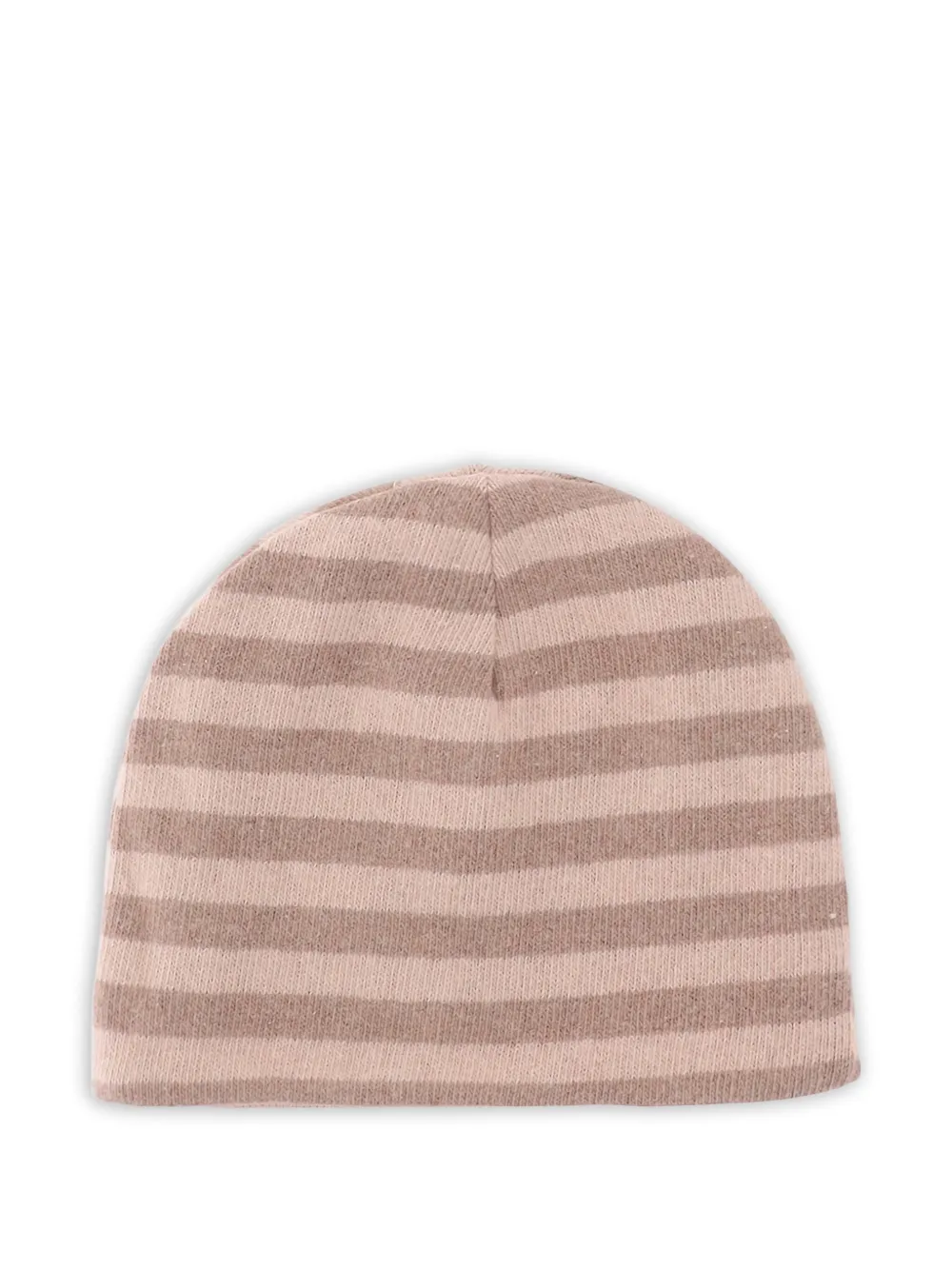 1+ In The Family striped-pattern beanie hat | Neutrals | Image 1