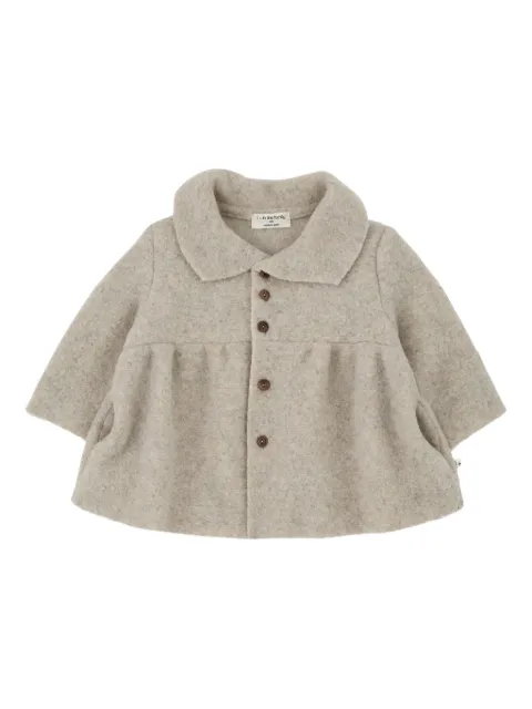 1+ In The Family classic-collar button-front coat