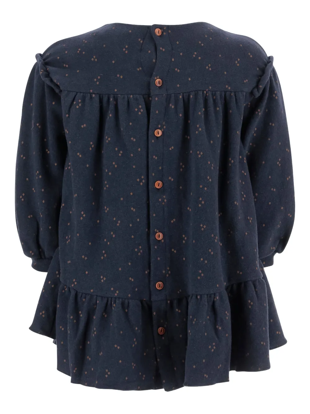 1+ In The Family Jurk met ruches - Blauw