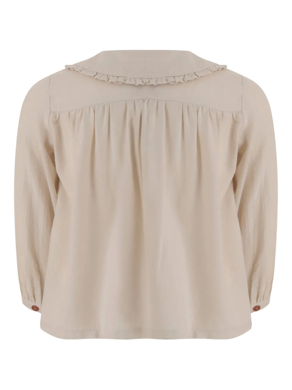 1+ In The Family frilled-collar button-front dress | Girls Casual Dresses | Image 2