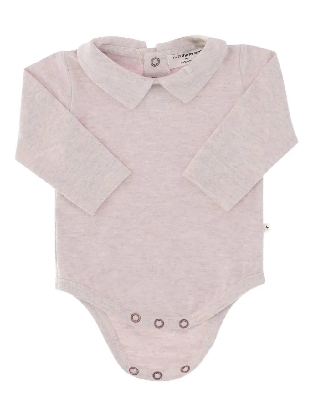 1+ In The Family ロングスリーブ ボディスーツ - ピンク