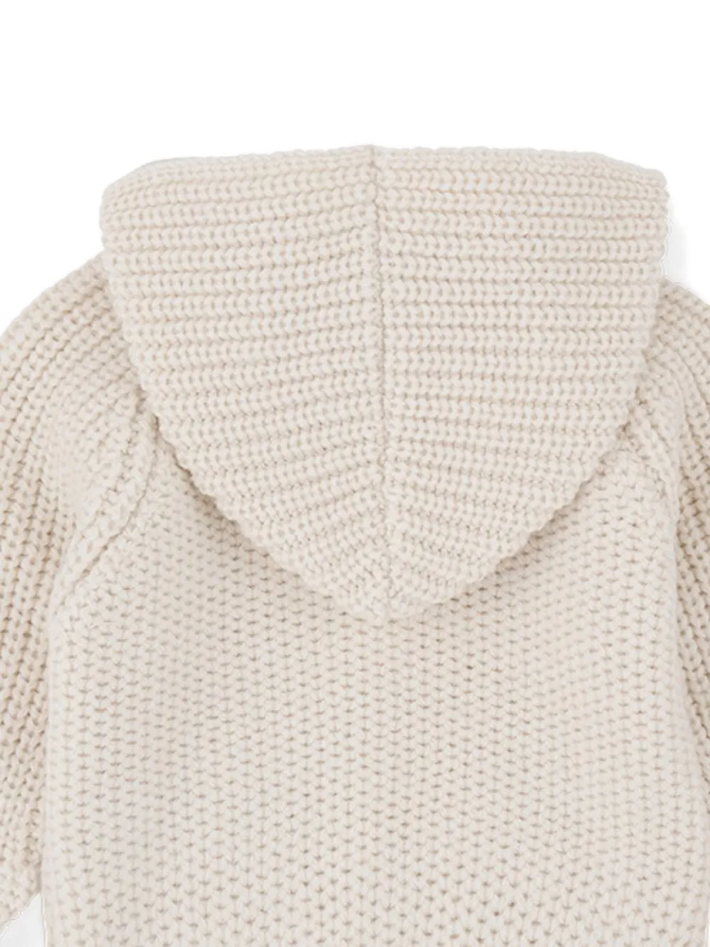 1+ In The Family Hooded Cardigan In Neutral