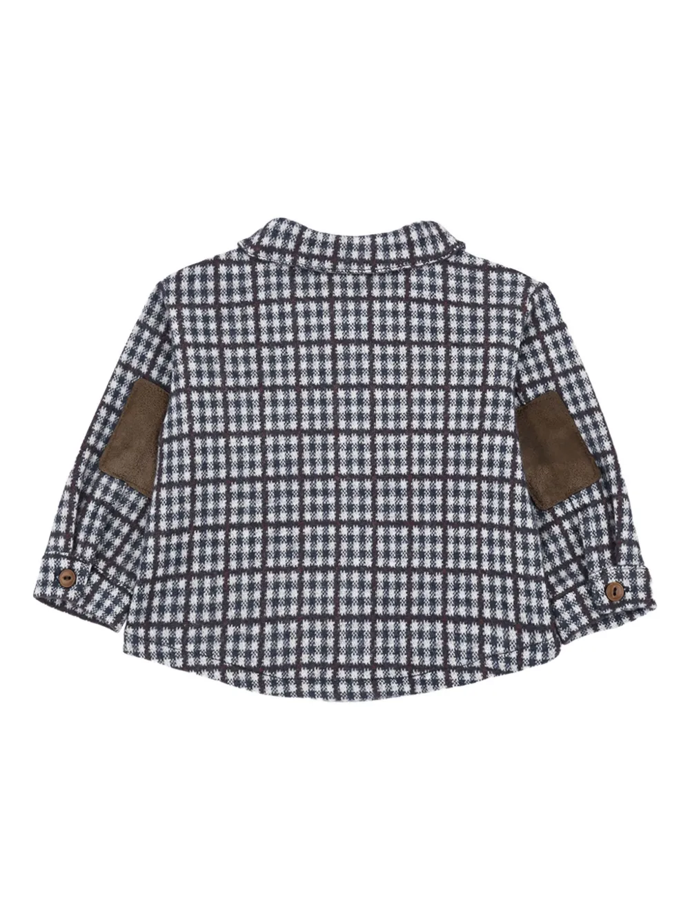 1+ In The Family checked elbow-patch shirt | Boys Shirts | Image 2