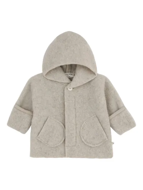 1+ In The Family hooded patch-pocket jacket