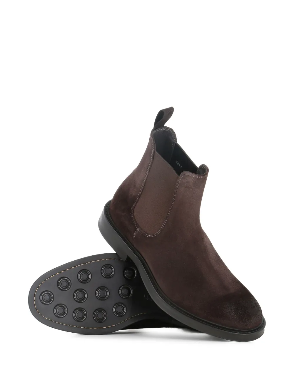 Green George Suède laarzen met elastische vlakken Bruin