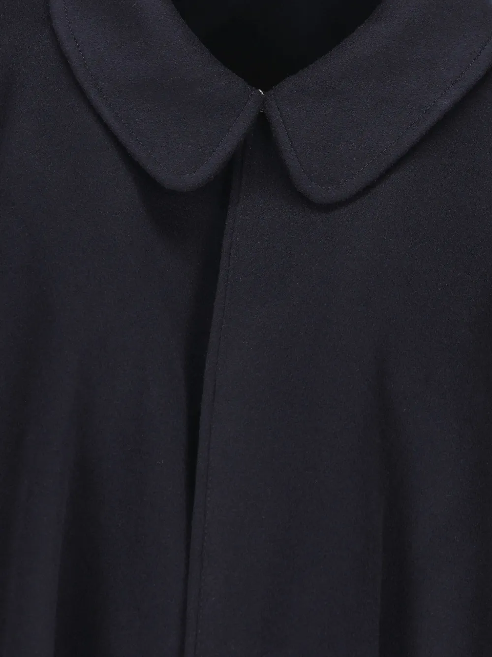 Il Tabarro Wool Cape In Blue