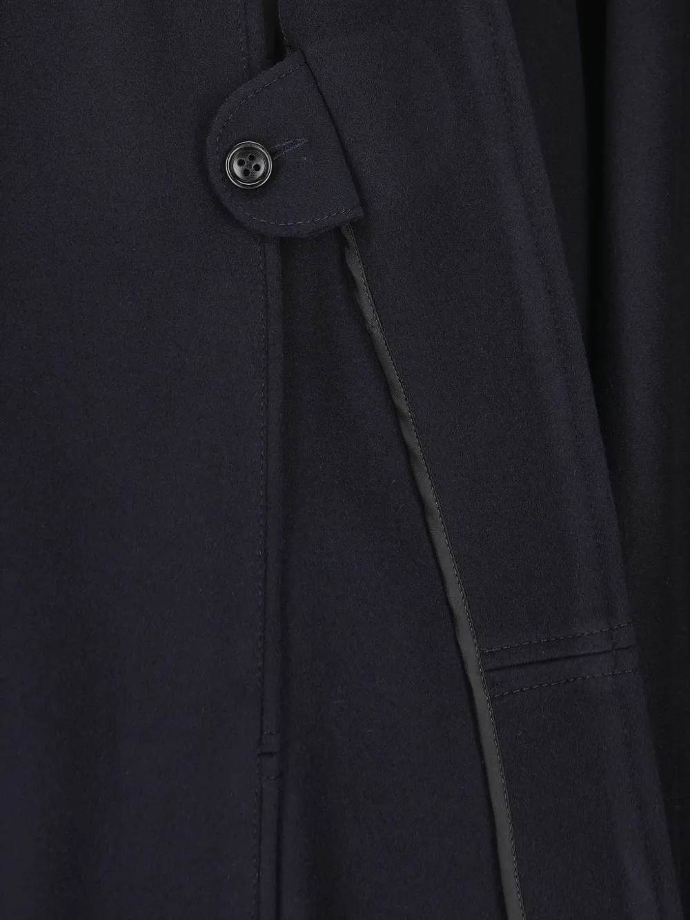Il Tabarro Wool Cape In Blue