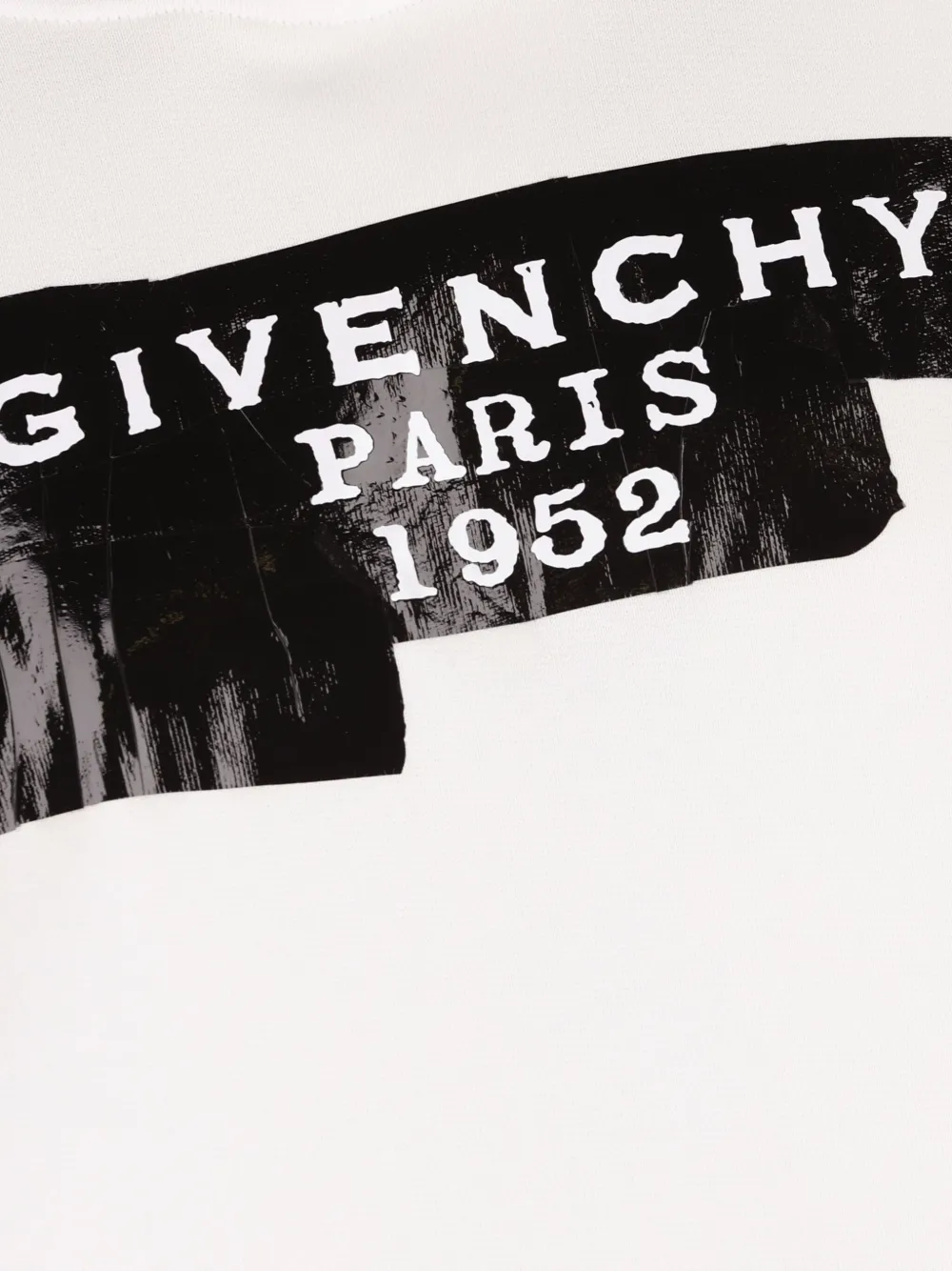 Givenchy Hoodie met logoprint Wit