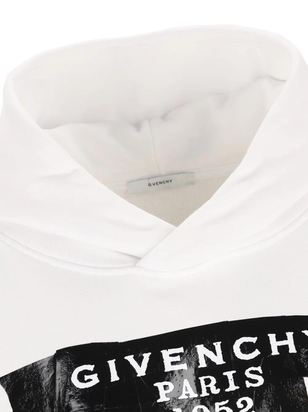 Givenchy Hoodie met logoprint Wit