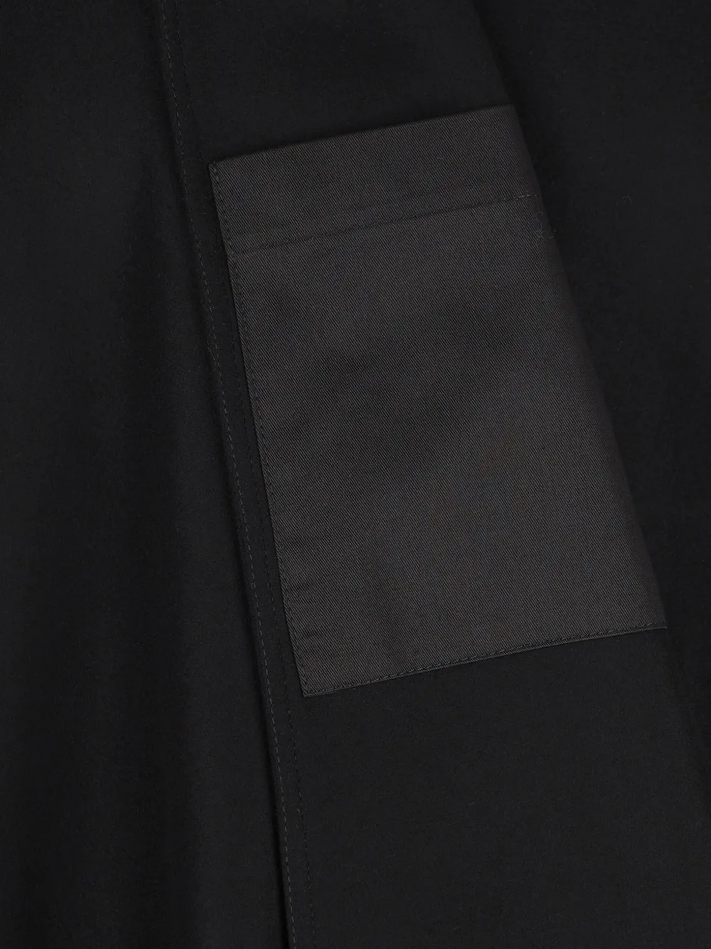 Il Tabarro Peter Pan-collar Cape In Black