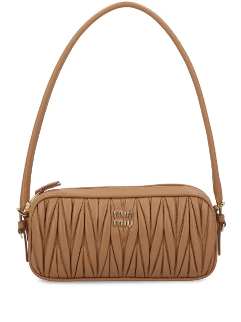 Miu Miu quilted-leather shoulder bag