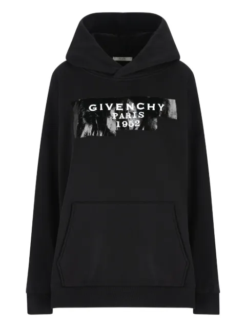 Givenchy logo-print cotton hoodie