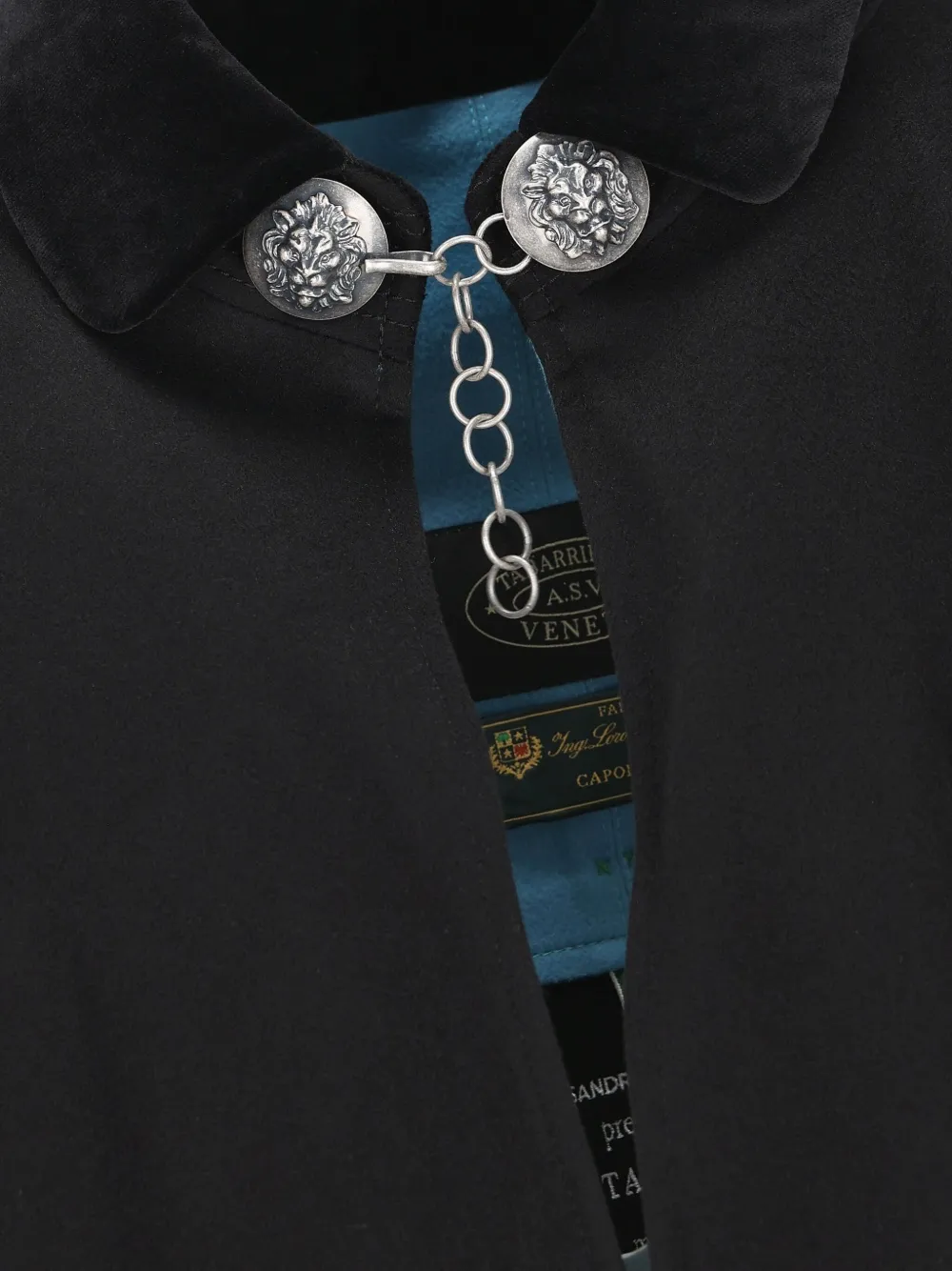 Il Tabarro Wool Cape In Multi