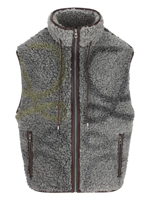 LOEWE Anagram fleece gilet