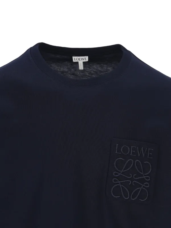LOEWE ロゴ Tシャツ | ブルー | FARFETCH JP