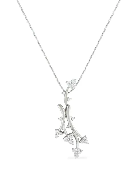 LB Exclusive platinum platinum diamond necklace