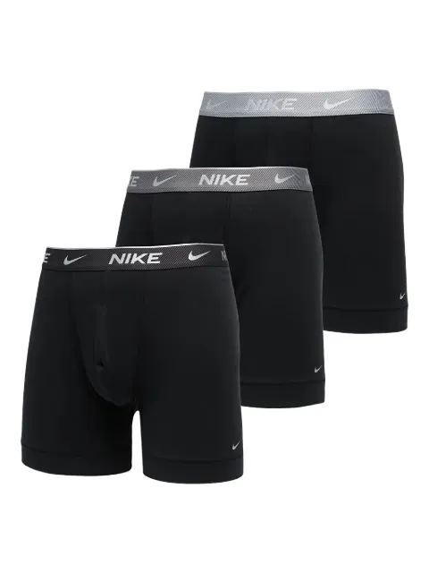 Nike pack de tres bóxeres con logo en la pretina