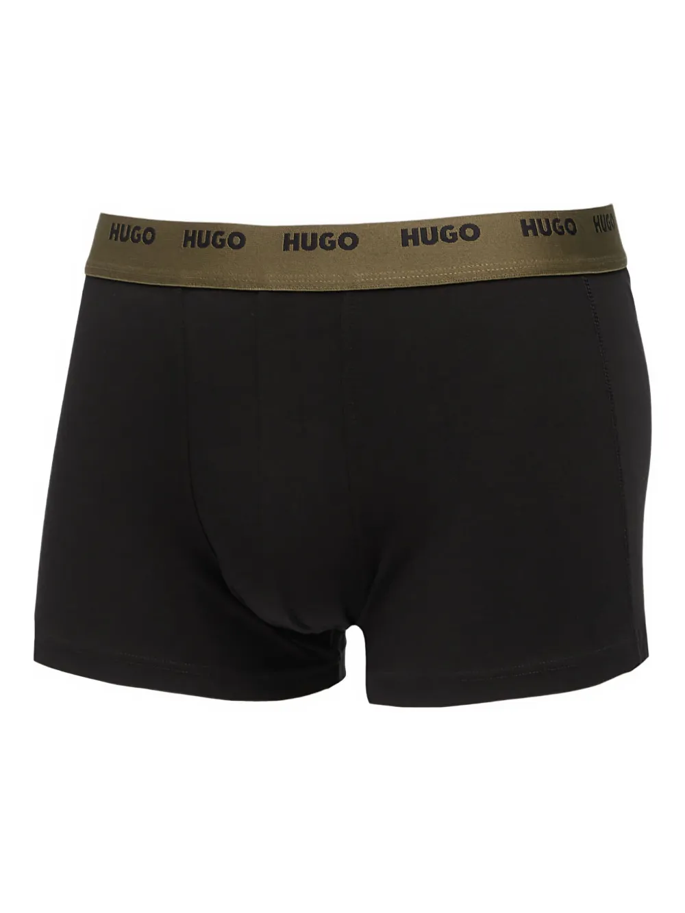 Hugo Boss Logo-waistband Boxers (pack Of Five) In Black