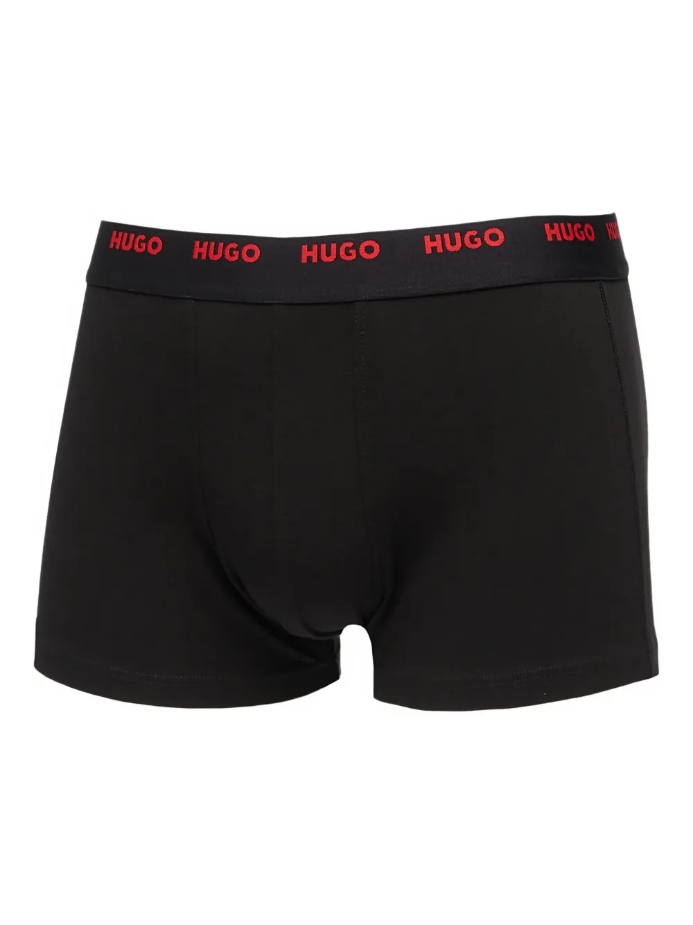 Hugo Boss Logo-waistband Boxers (pack Of Five) In Black