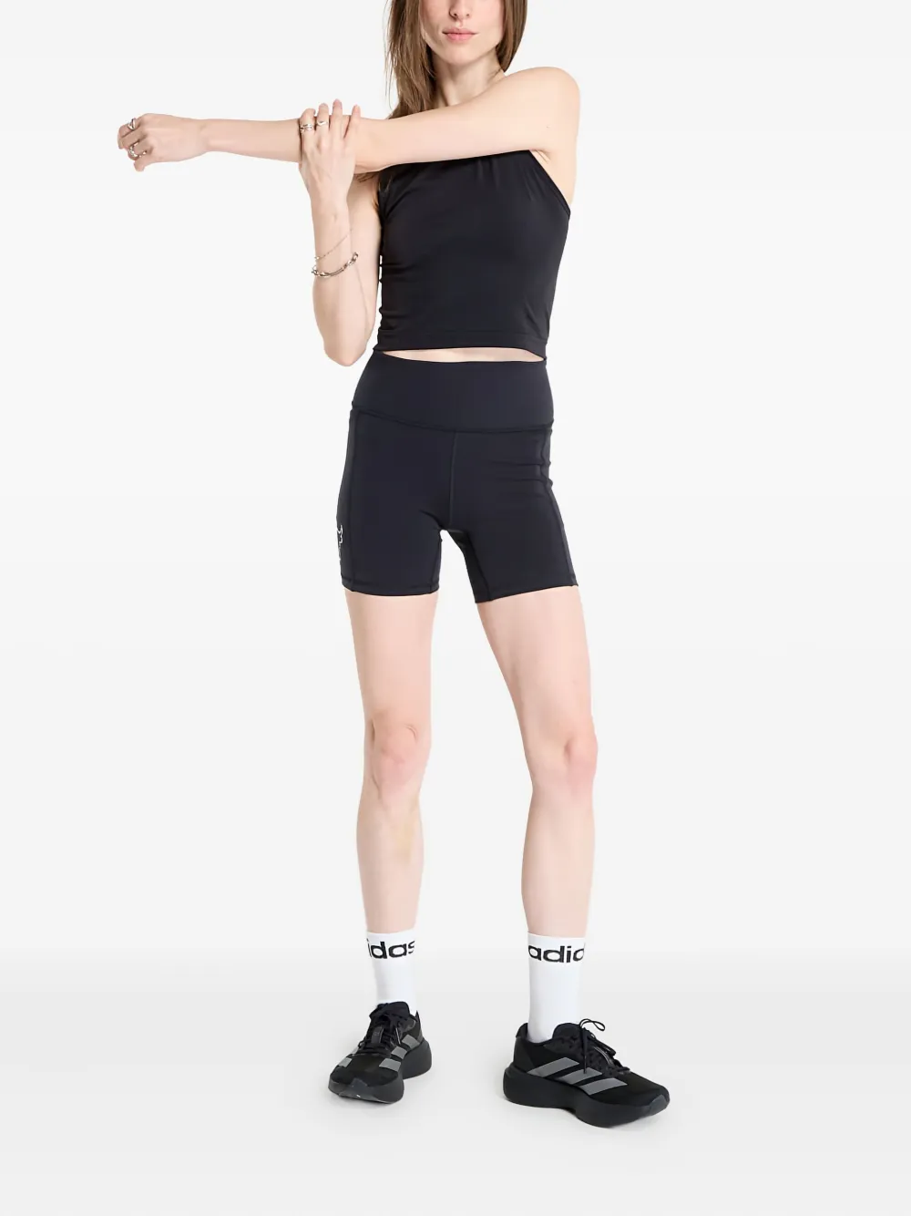 Under Armour high-waisted bull logo shorts | Short Shorts | Image 2
