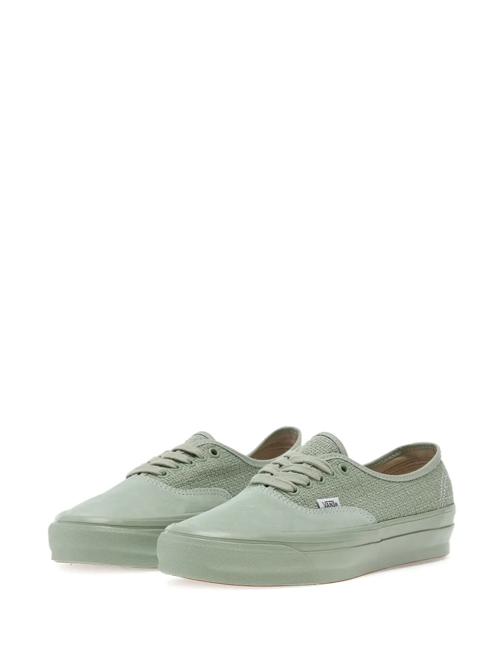Vans Lx Authentic 44 Suede-woven Sneakers In Multi