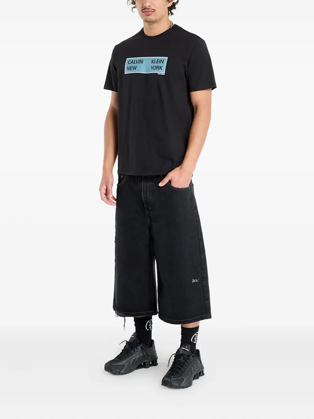 Calvin Klein box-graphic T-shirt | T-Shirts | Image 2
