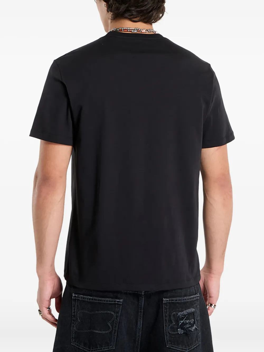 Calvin Klein T-shirt met logoprint Zwart