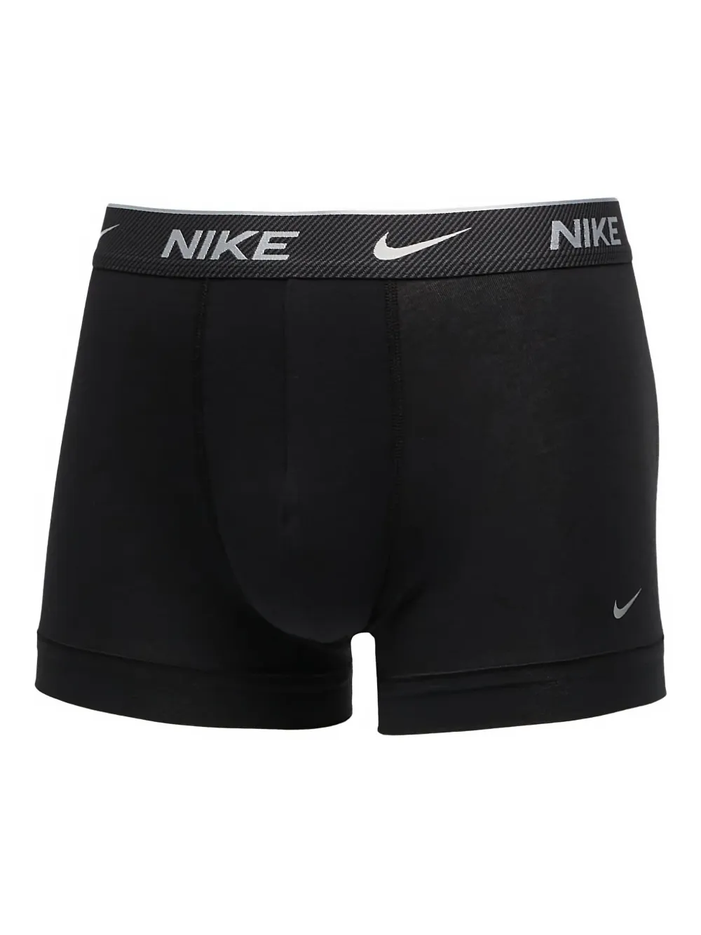 Nike Dri-fit Logo-waistband Boxer (pack Of Three) In Black