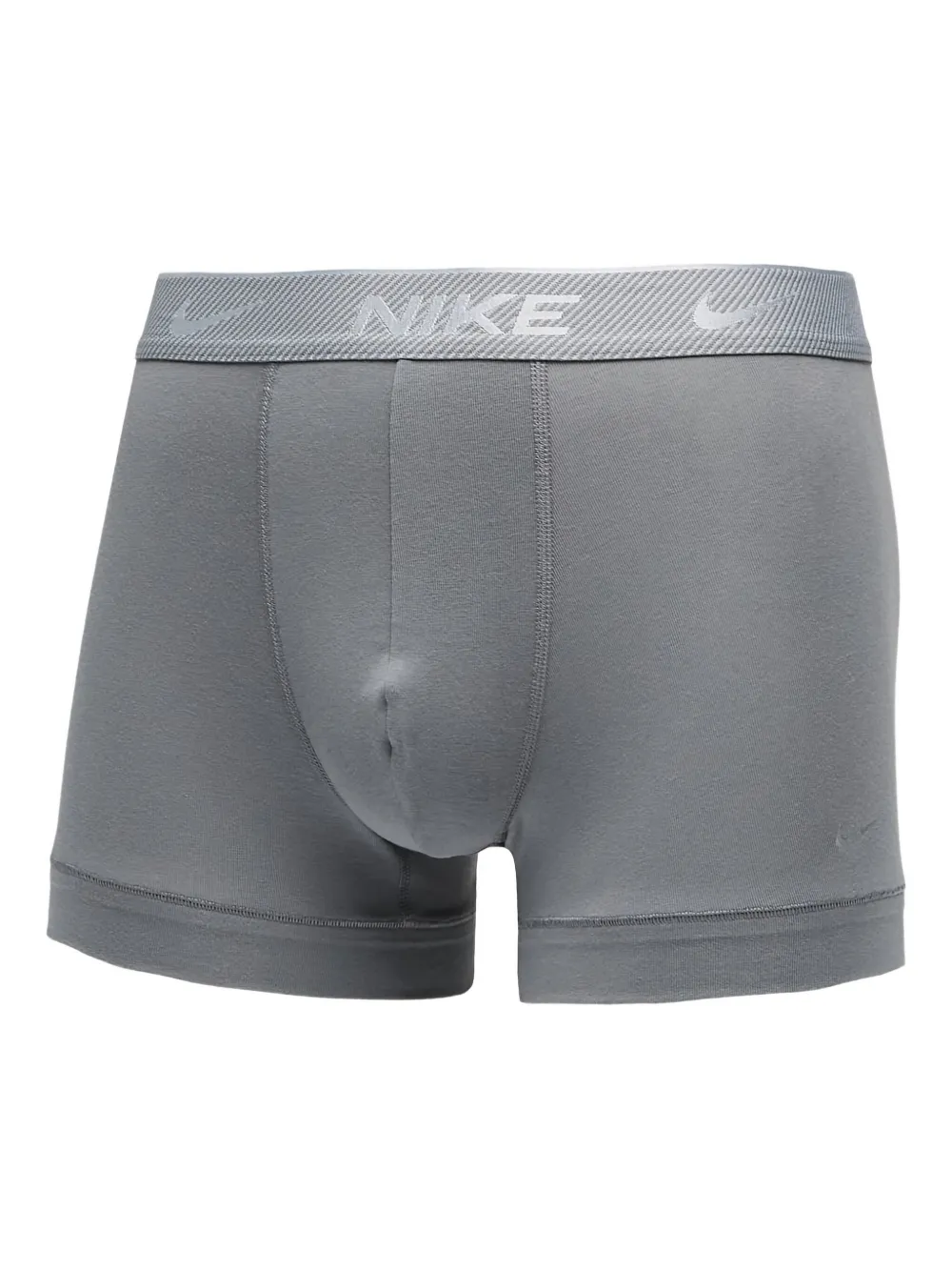 Nike Dri-fit Logo-waistband Boxer (pack Of Three) In Black