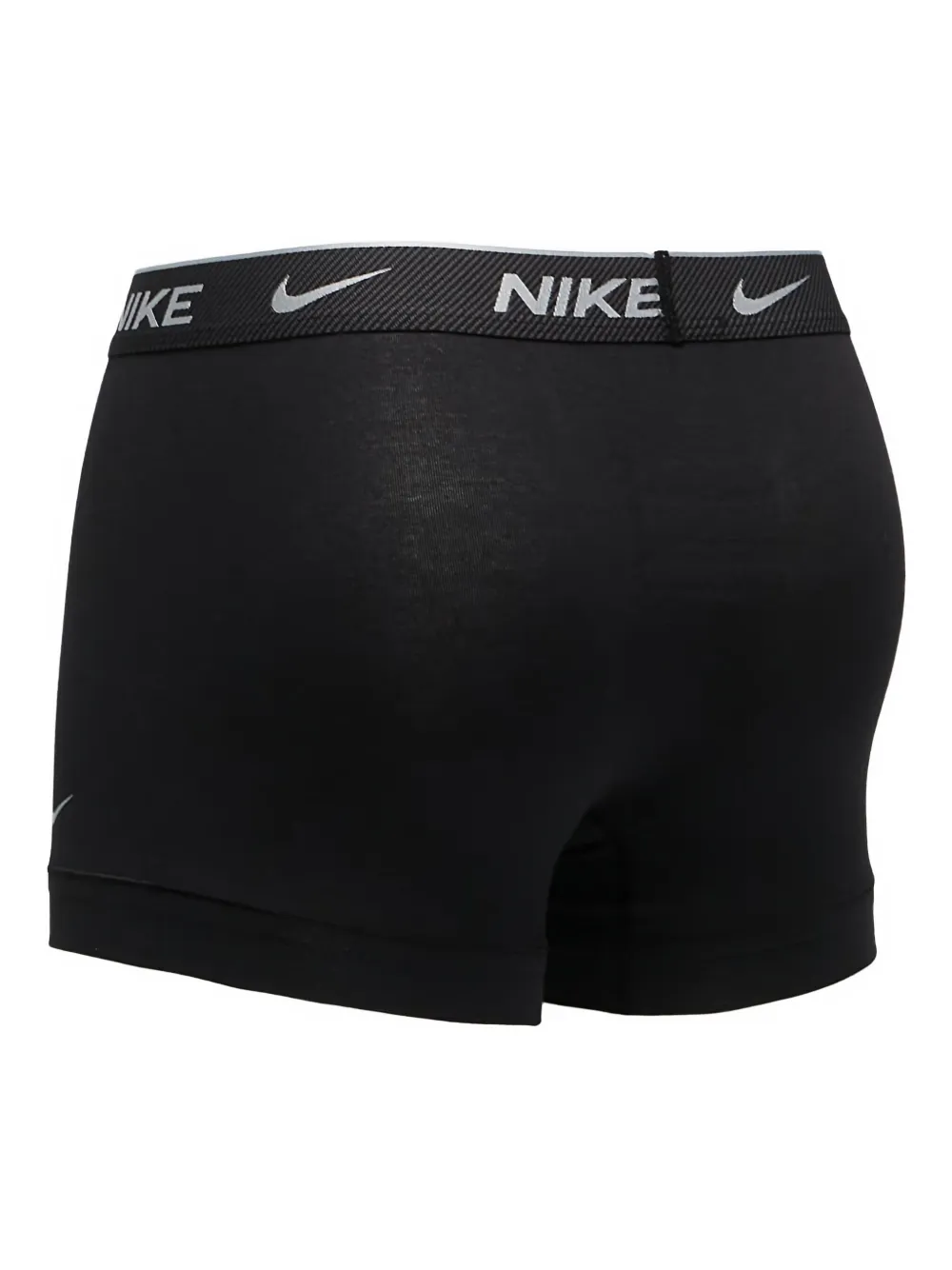 Nike Dri-fit Logo-waistband Boxer (pack Of Three) In Black