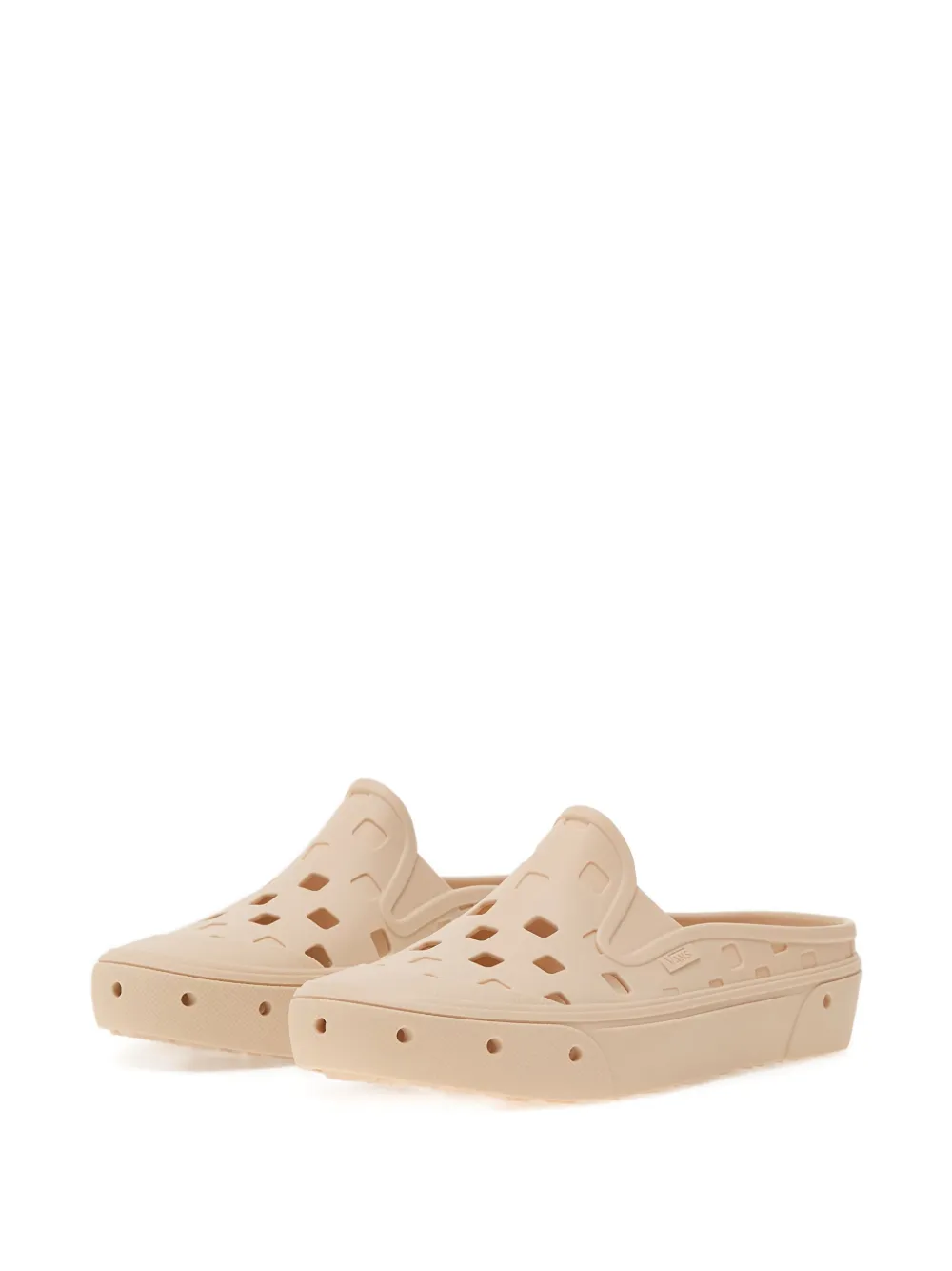 Vans perforated slip-one sneakers Neutrals