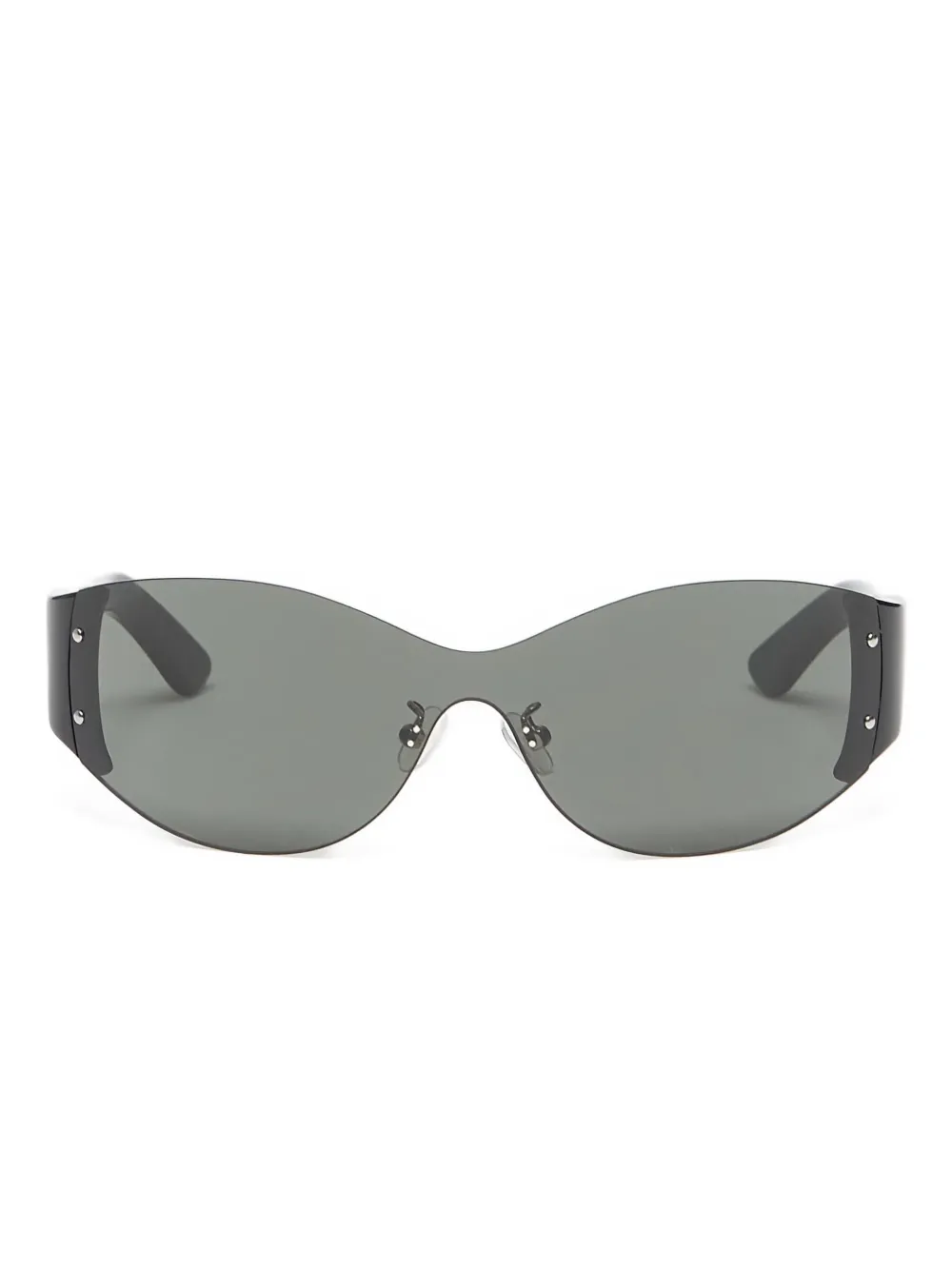 Pleasures wrap-frame sunglasses | Black | Image 1