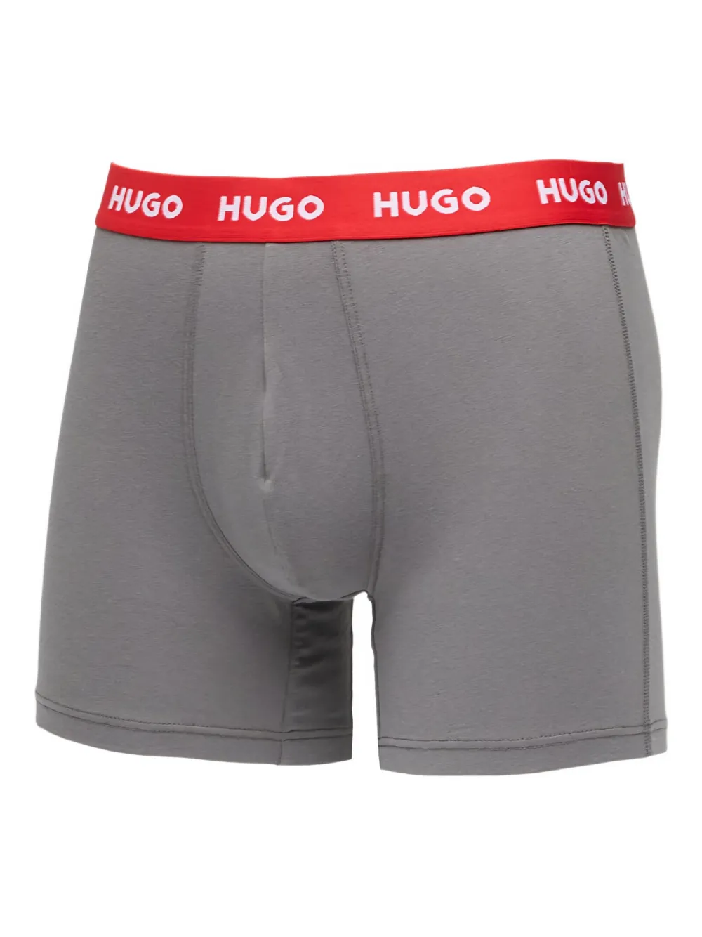 Hugo Boss Logo-waistband Boxer Briefs (pack Of Three) In Multi