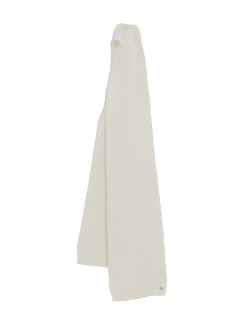 Casablanca ribbed wool scarf