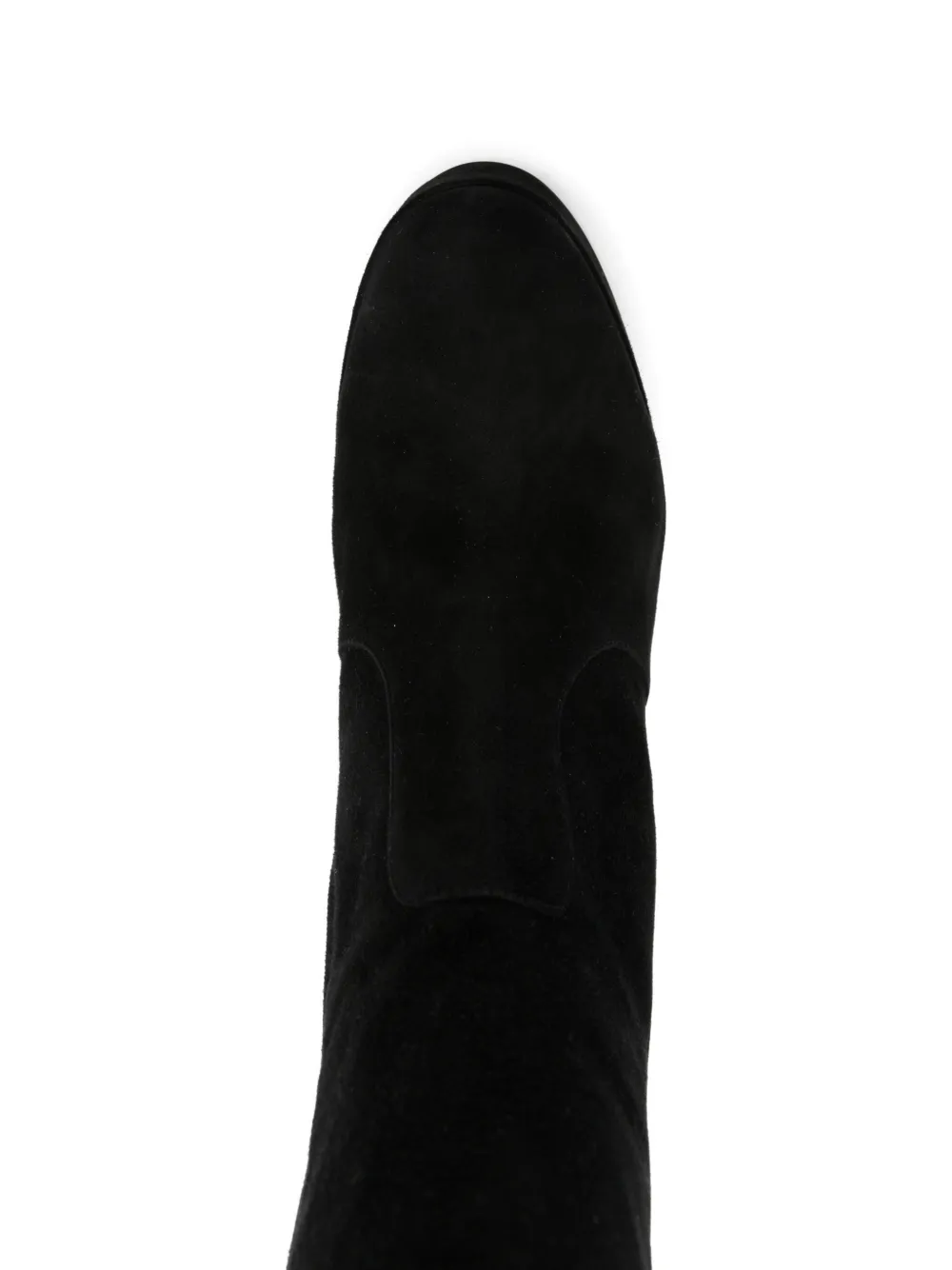 Gianvito Rossi Laarzen met plateauzool Zwart