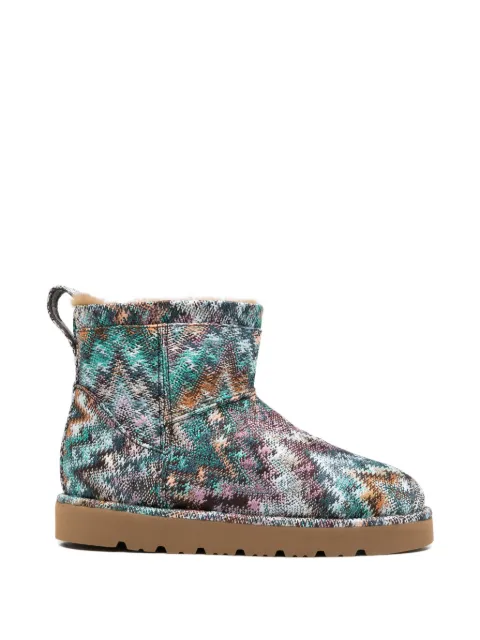 Missoni botas con motivo