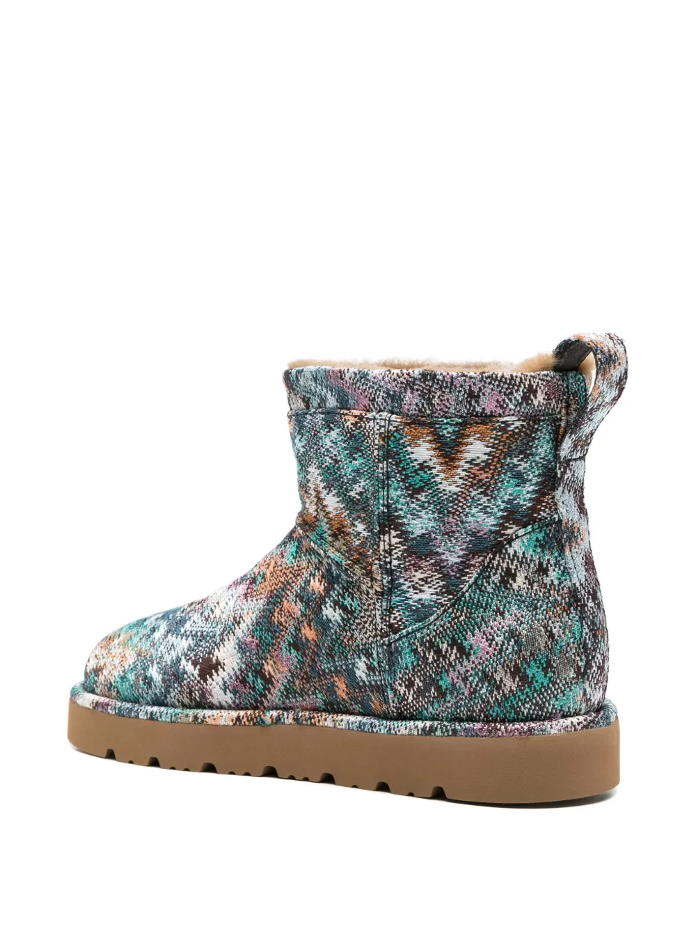 Missoni patterned boots Blauw