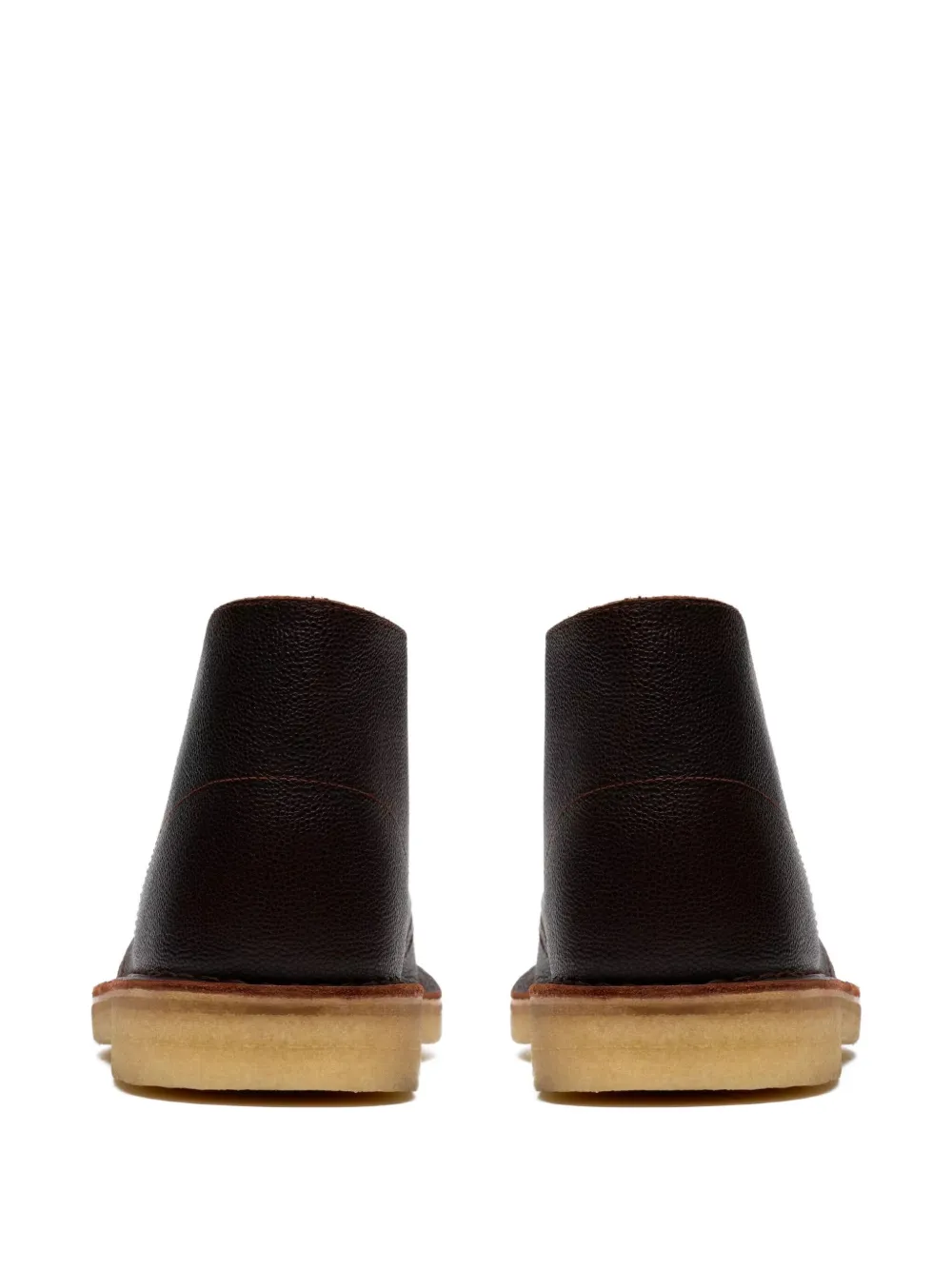 Clarks Originals Leren tweed laarzen Bruin