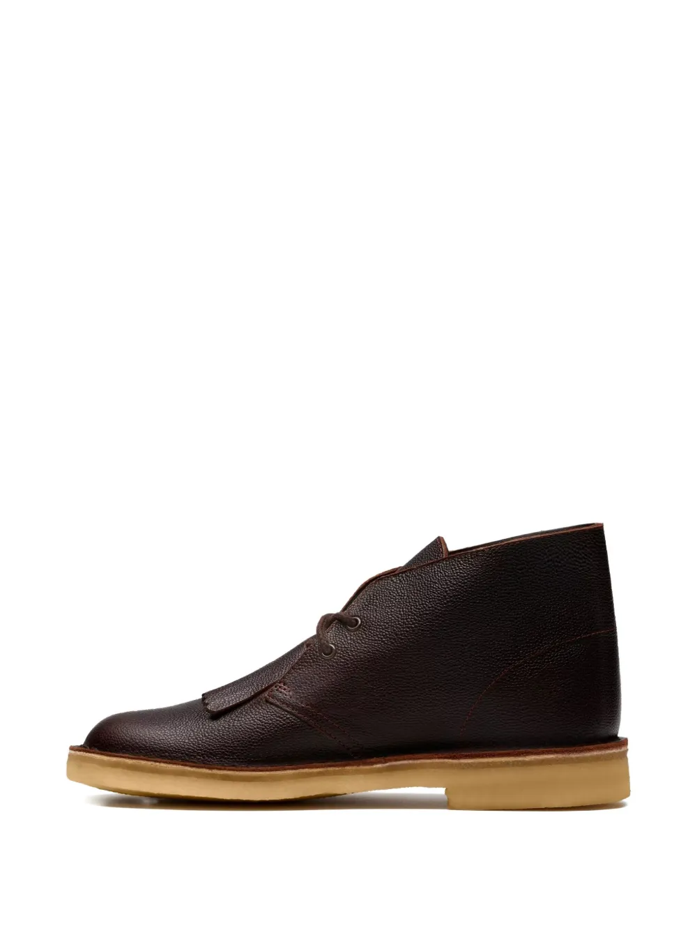 Clarks Originals Leren tweed laarzen Bruin