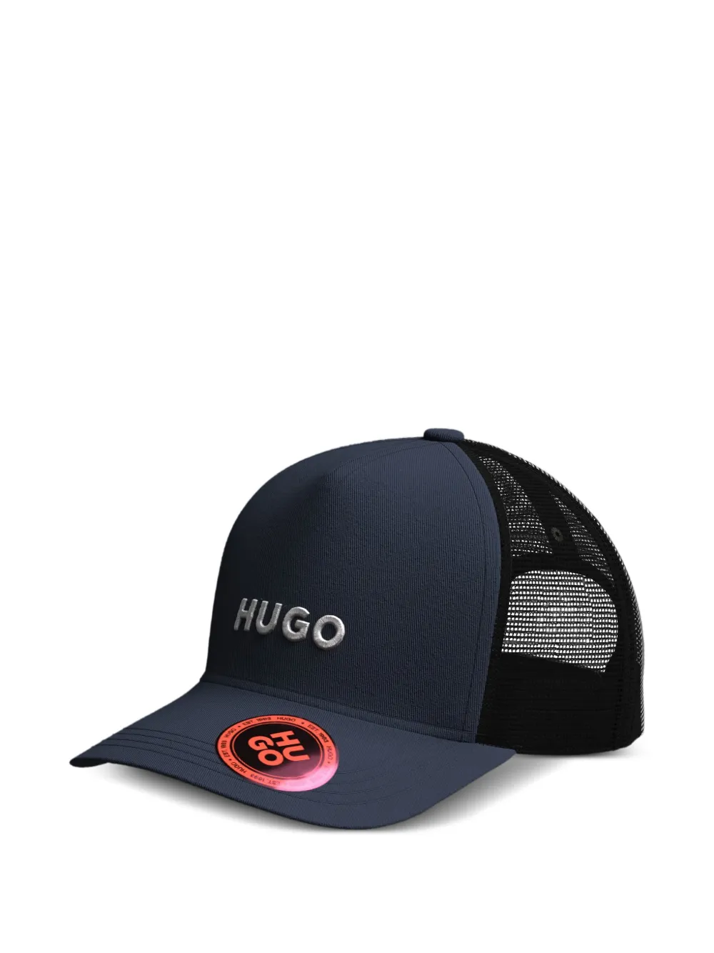 HUGO Boné com logo bordado | Azul | Image 1