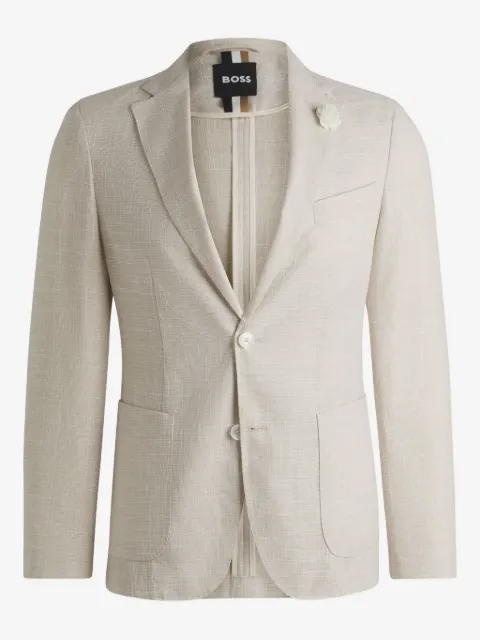 BOSS Blazer texturizado com bolso