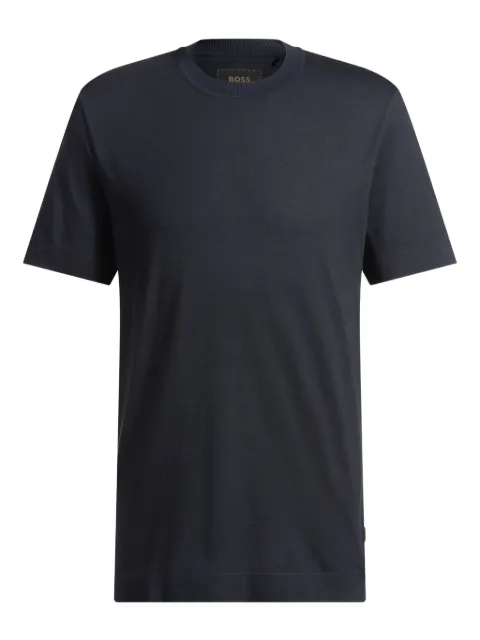 BOSS Camiseta com decote careca
