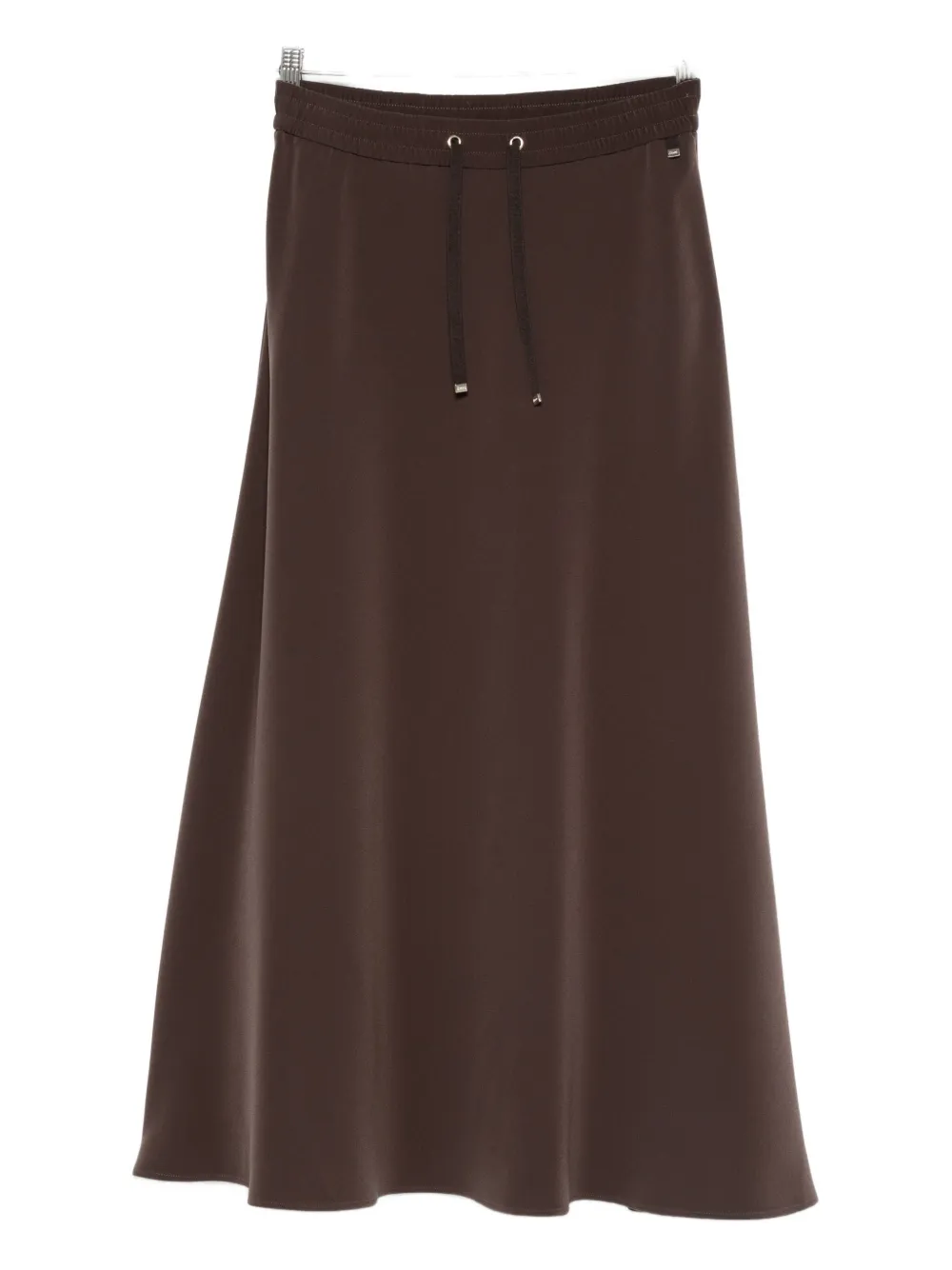 Herno Drawstring Skirt In Brown